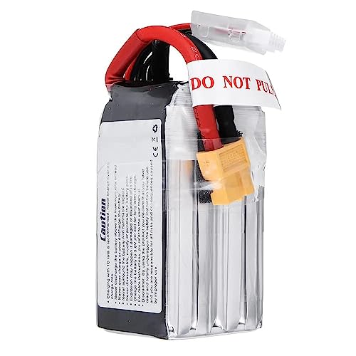 Batterie Li polymère 1550mah 14.8v 4s Xt60 Prise Pour Modélisme Drones... - vue 5