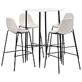 Material: MDF mit PVC-Beschichtung (Tischplatte) + pulverbeschichteter Stahl (Beine)