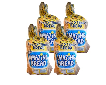 Jim's Amazing Everything Bread - All the spices of an everythingMade with Whole Cell Wheat / All Natural / 2lb Loaf - 4 Loaves Introducing Jim's Amazing Everything Bread, a delightful creation that's both wholesome and flavorful. Crafted with the finest Whole Cell wheat, this bread is designed to elevate your bread experience because it is made with whole cell wheat.