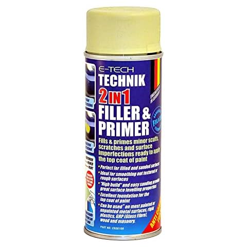 E-TECH ER00108 2 in 1 Filler & Primer Cover
