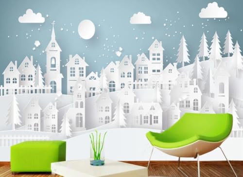 Papier Peint Panoramique Paysage Tapisserie Murale 3D Salon Chambre Enfant 430x300 - 5