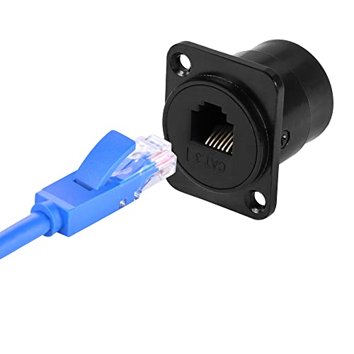 Conector hembra de montaje en panel RJ11/RJ12 6P6C miniatura 3