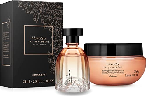 O Boticario Floratta Fleur Supreme Eau De Parfum, Long-Lasting Ylang Ylang & Chypre Fragrance Perfume For Women, 2.5 Ounce #TOP4
