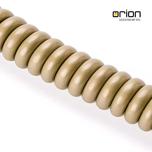 Spiralkabel 3 Adrig Spiral CelllãnGerung Electronics Leuchtenkabel Lamemball (Gold) - Image 2