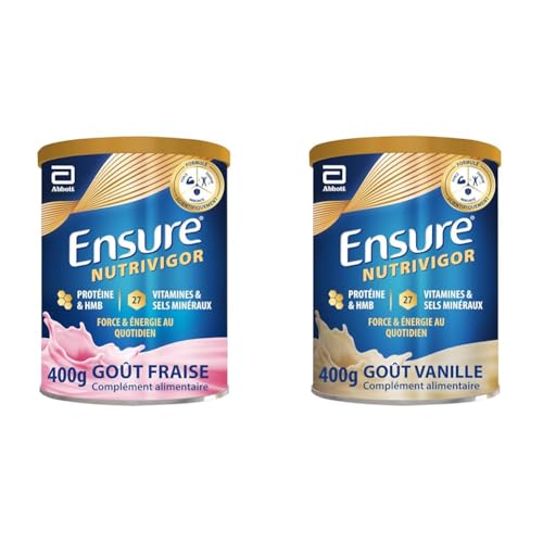 Ensure NutriVigor fatigue et baisse de tonus solution protéines HMB