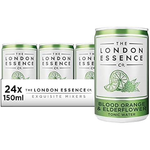 The London Essence Co. Blood Orange & Elderflower, 24 x 150ml Cans Cover