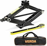 Wagenheber 1500 kg für PKW SUV MPV, Scherenwagenheber, Rangierwagenheber mit Ratsche und Aufbewahrungstasche, Auto Heber 115-370 mm, SN3553