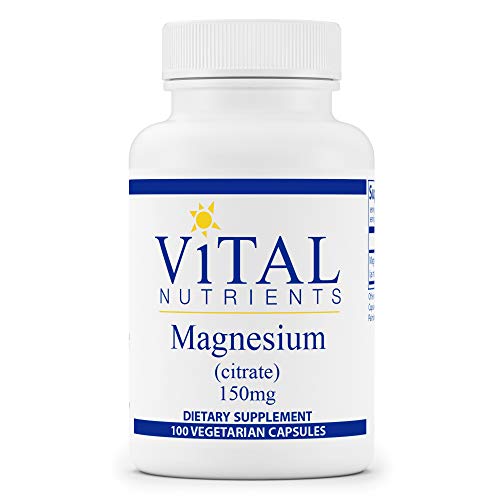Vital Nutrients - Magnesium Citrate 150 mg - Magnesium for Enhanced Absorption