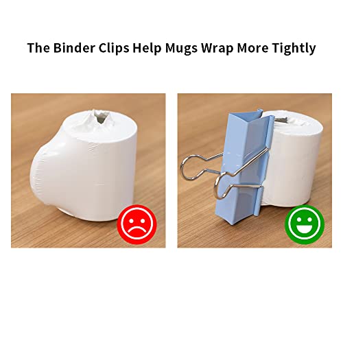 PYD Life 2 PCS Binder Clips Extra Large for Sublimation Mugs Printing 5.1" by PYD Life - Used condition - Image 4