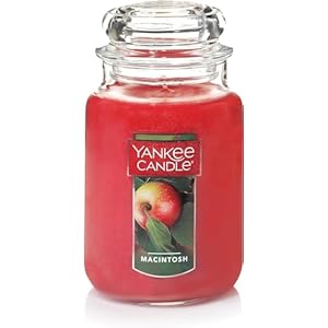 Yankee Candle 22 Ounce Jar Scented Candle Large Macintosh