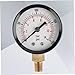 FUNOMOCYA Air Compressor Gauge Industrial Pressure for Vacuum Water Oil Gas Portable Vacuum Gauge Tester