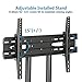 32”-65” Height Adjustable Mobile TV Cart Heavy Duty TV Stand with Mount on Wheels for LCD LED Plasma Flat Screens