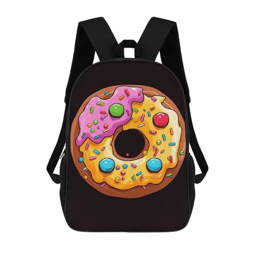 Sac à dos donut pour ordinateur 17" léger et durable unisex