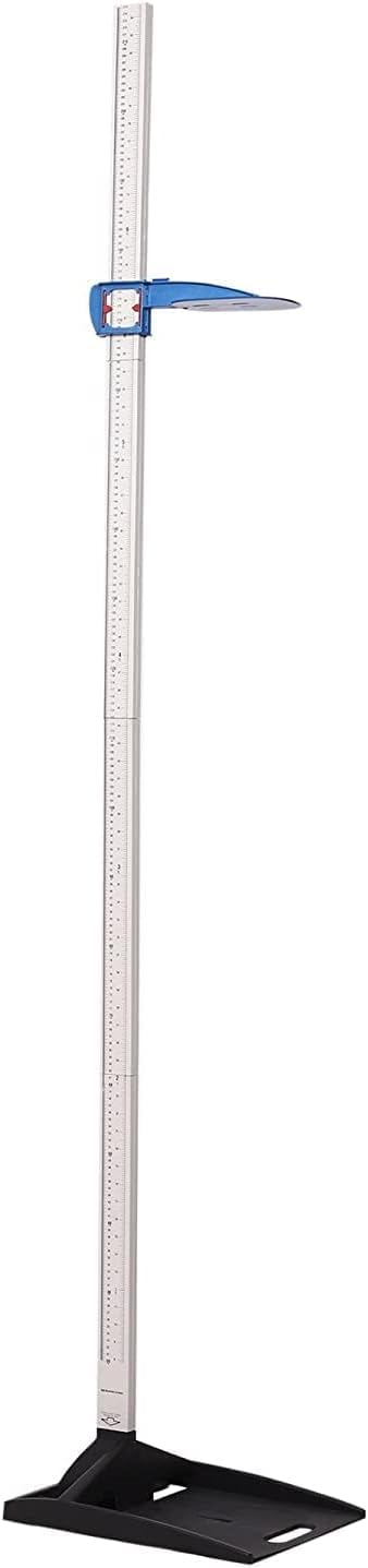 Scala di misurazione dell'altezza, stadiometro, modello di precisione, adatto per adulti e bambini, 210 cm (regolabile)
