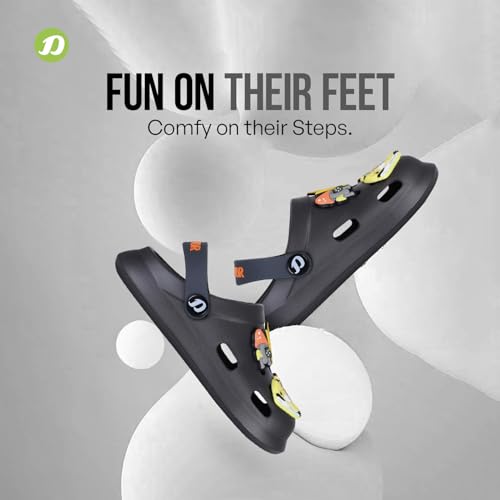 Image of DOCTOR EXTRA SOFT Unisex-Child Kids Classic Ultra Soft Clogs /Sandals with Adjustable Back Strap| Comfortable & LightWeight| Stylish & Anti-Skid| Indoor & Outdoor Casual Sports Mules Boys & Girls D-529