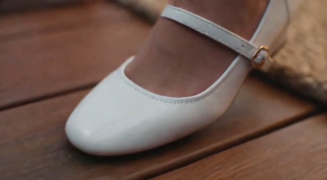 Hingswink Mary Jane Schoenen Witte Lage Hakken Jurk Schoenen Pumps voor Vrouwen Dressy Lage Hak 6 Inch Grove Hak Mary Janes Pumps met Verstelbare