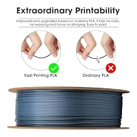 eSUN PLA Basic Filament 1.75mm, Grau, 1KG – Ansicht 3