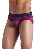 C-IN2 Men's Pop Stripe Lo No Show Profile Brief