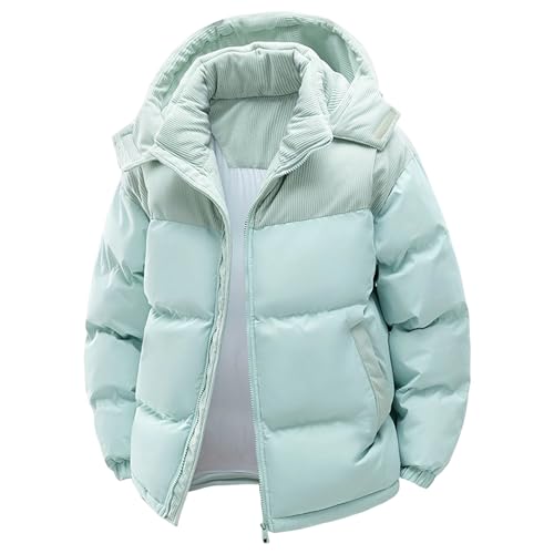 Veste ample et décontractée en coton rembourré homme hiver