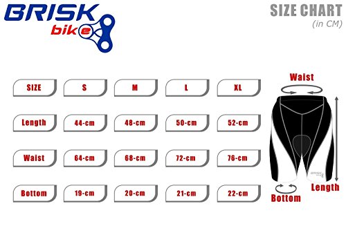 Shorts de compresión para ciclismo para hombre rojo negro miniatura 2