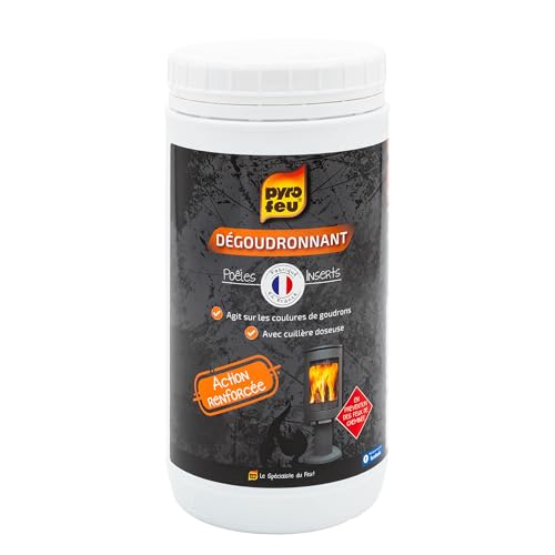 Pyrofeu 13231 Désincrustant pour Focolari et poêles à bois et charbon