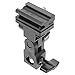 Uonlytech Flash Bracket Flash Lamp Bracket Umbrella Swivel Holder Flash Stand Studio Light Mount Camera Mount Plastic Flash Lamp Holder Flash Light Stand Abs Hot Shoe Light to Rotate Adapter