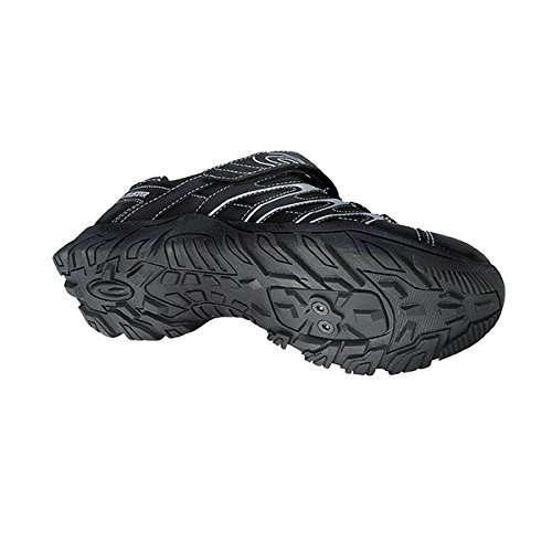 Exustar Sm842 Mountain Bike Cycling Shoe, Black, Size 47 #TOP1