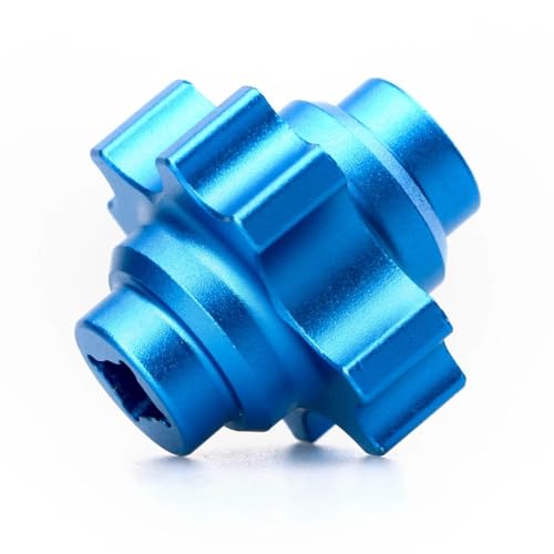 Blocage différentiel métal Tamiya TT02 en alu anodisé bleu pour optimiser le châssis RC