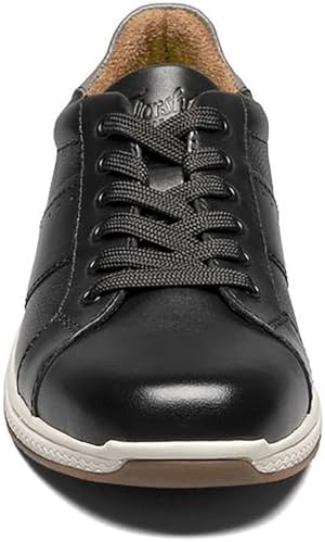 Florsheim Great Lakes Lace to Toe Jr Boys ToddlerYouth Oxford 6 M US Big Kid Black | Image 2