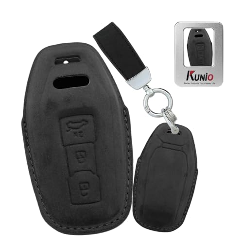 Coque de clé Audi antichoc en daim KUNIO protection 2025