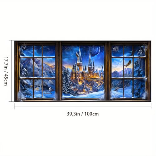 Vinilo decorativo película para ventana 39.3x17.7 pulgadas miniatura 3