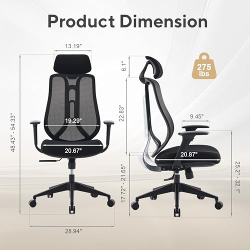 nouhaus ergo3d ergonomic office chair product info and