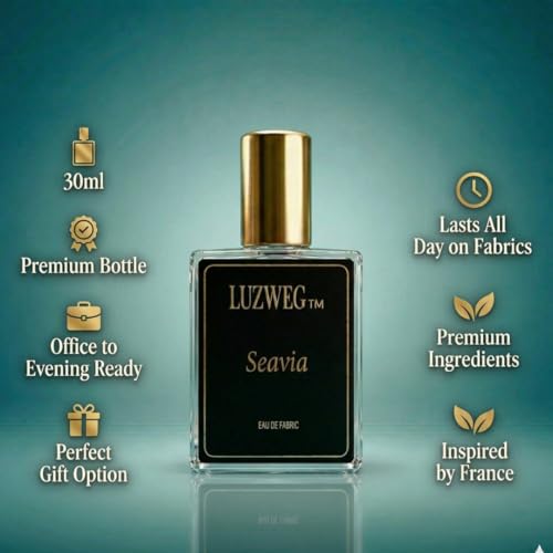 Image of Seavia 30 ml Perfume (Fresh & Aquatic) | Fresh Oceanic Unisex EDP | Long Lasting Light & Refreshing Fragrance | Premium Travel Size Perfume for Men & Women | Gift for Him & Her