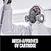3M Organic Vapor Performance Cartridge, 3 Pairs, For Use With 3M 6000, 6500 & 7500 Series Facepieces, NIOSH-APPROVED OV For Use Against Certain Organic Vapors, Easy-To-Attach Design (6001P3-DC)