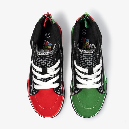 Nintendo Boys Mario and Luigi High Top Sneaker4