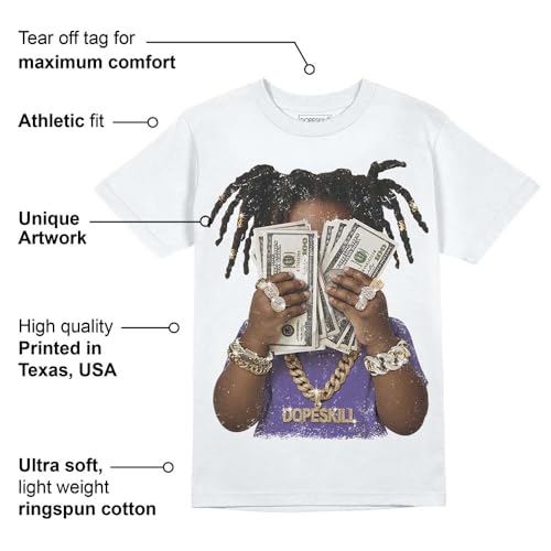 Image of DopeSkill Graphic Tee Streetwear Hip Hop Hypebeast Street Style Unisex T-Shirt Sneaker Colour Matching Shirts Swag Y2K Style