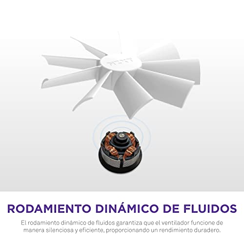 Miniatura 5 de NZXT F120 RGB Duo - Ventilador RGB de doble cara de 120 mm - 20 LEDs direccionables individualmente - Flujo de aire equilibrado y presión estática - Rodamiento dinámico de fluidos - Blanco