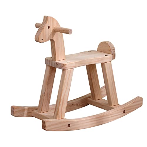 La mejor selección de Mecedoras disponible en línea para comprar. 43 Caballo Juguete, Mecedora Bebe, Caballo Mecedor, Hay Un Reposabrazos For Que Los Niños Se Apoyen Y Empujen, Y Este También Tiene Dos Reposapiés Extraíbles ( Color : Wood , Size...