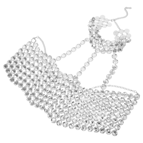 Cadenas de pecho halter TOYANDONA para eventos nocturnos y conjuntos de noche
