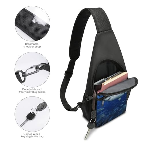 Bolso Sling Deportivo Para Senderismo Uso Diario Unisex miniatura 4