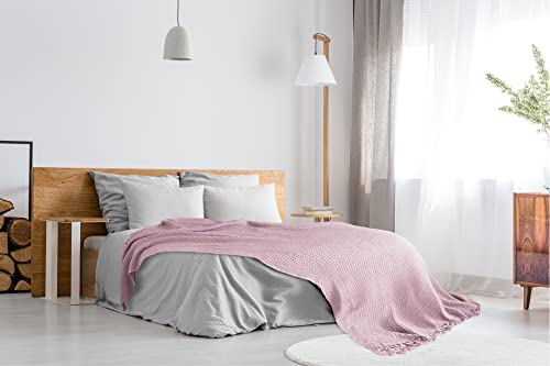 Jeté de canapé lavable en coton gaufré pour protéger vos meubles