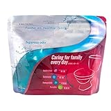 Tragbares Toilettenpulver – Gerinnungsmittel, 30 Beutel | innovatives saugfähiges Gel zur Verfestigung und Desodorierung | hygienische Lösung für Camping, Wandern, Reisen und Outdoor-Aktivitäten