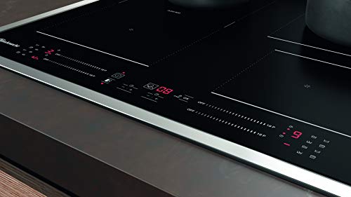 Bauknecht Induktions-Kochfeld BS 7160C FT / Flexi Duo / Booster/ Direct Access-Touch Control / Restwärmeanzeige/ flacher Edelstahl-Rahmen 50.7 x 67 x 54 cm
