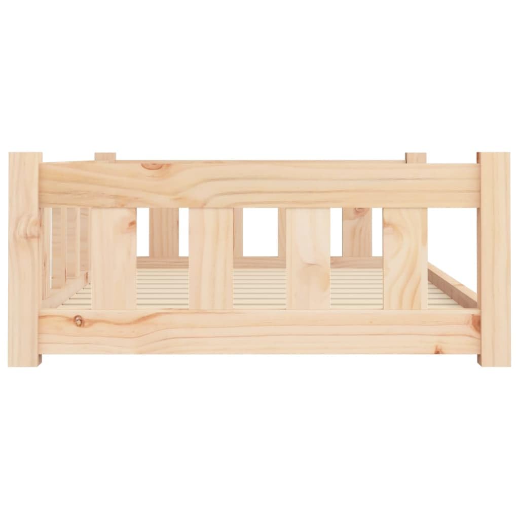 vidaXL Cama para Perros Madera Maciza de Pino 95,5x65,5x28 cm Cachorro Mascota