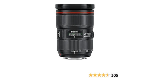 Canon Ef24-70mm F2.8l Ii USM Lens - International Version (No