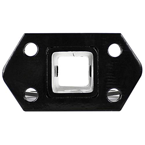 QUICK Products QP-HS5839 Verschraubbare Empfängerrohre, 5,1 cm, Schwarz