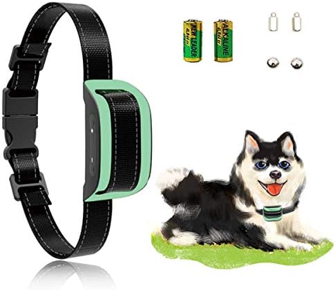 MASBRIL Dog Bark Collar - Upgrade 2019 Safe No Bark Control Device for Tiny Small Medium Dog-Stop Barking by Sound and Vibration- No Shock Human Way-Best Choice for Dog Lovers (665MS)