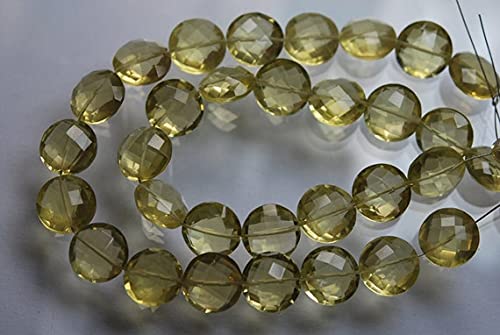 Briolettes quartz citron 10mm LKBEADS pour éliminer les imperfections de vos bijoux