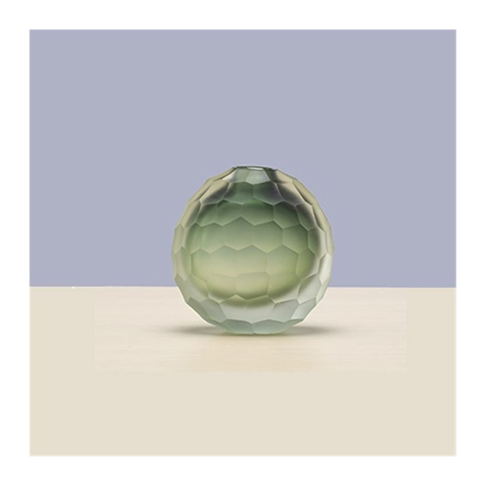 Bzgpmfud Green Vase Desktop Flower Light Fish Scale Glass Decoration Living Room Arrangement Creative Simple Table Tv Cabinet Wine(Green)