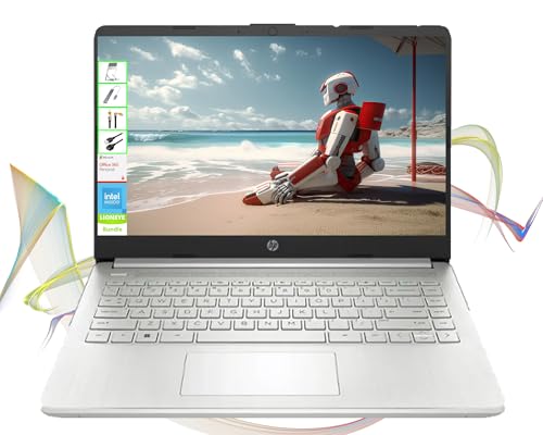 Laptop HP 14" HD, 8GB RAM, 128GB SSD, Intel N150, Win11 miniatura 1